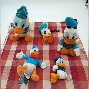 Vintage Donald Duck Lot Of 5 GUC